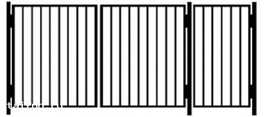 Продаем металлические садовые ворота от производителя с доставкой